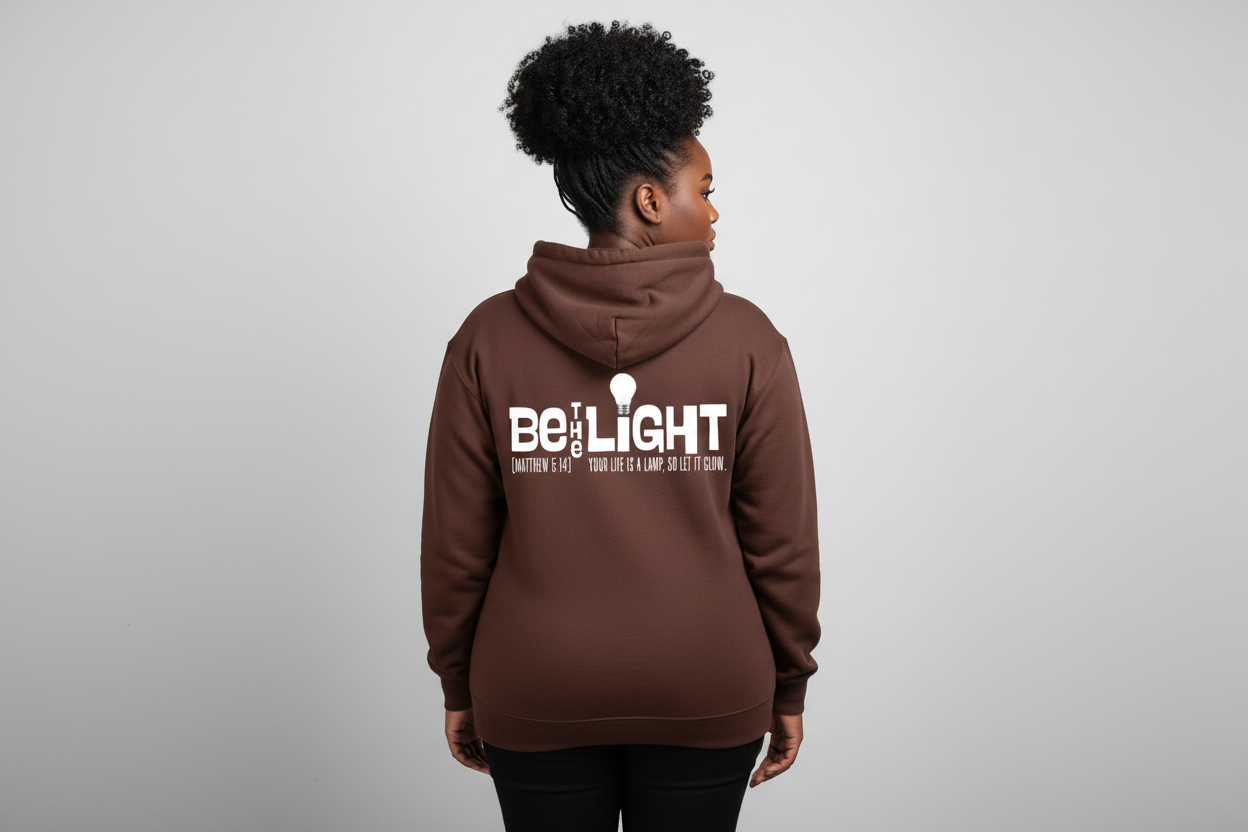 Be the Light | Oversized Fleeced Hoodie