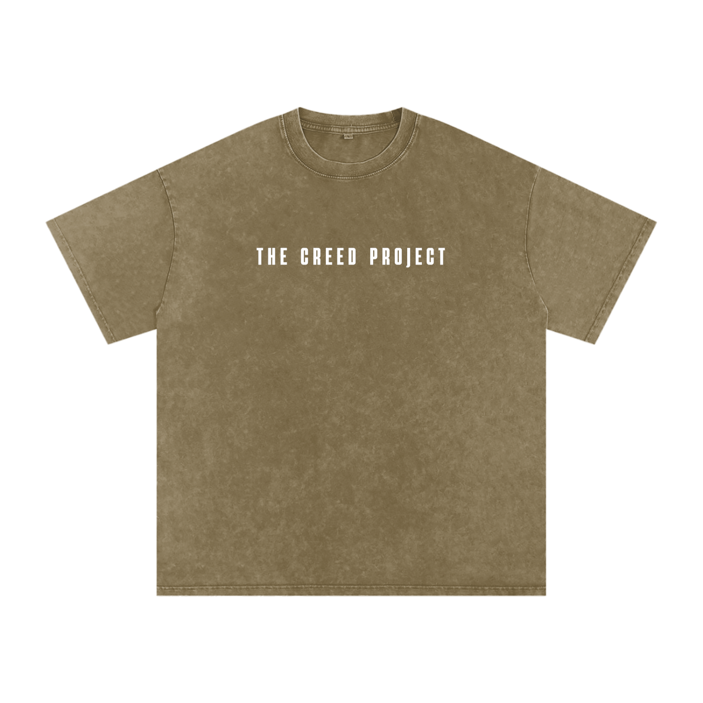 Unashamed | Snow Washed Oversized Cotton T-Shirt