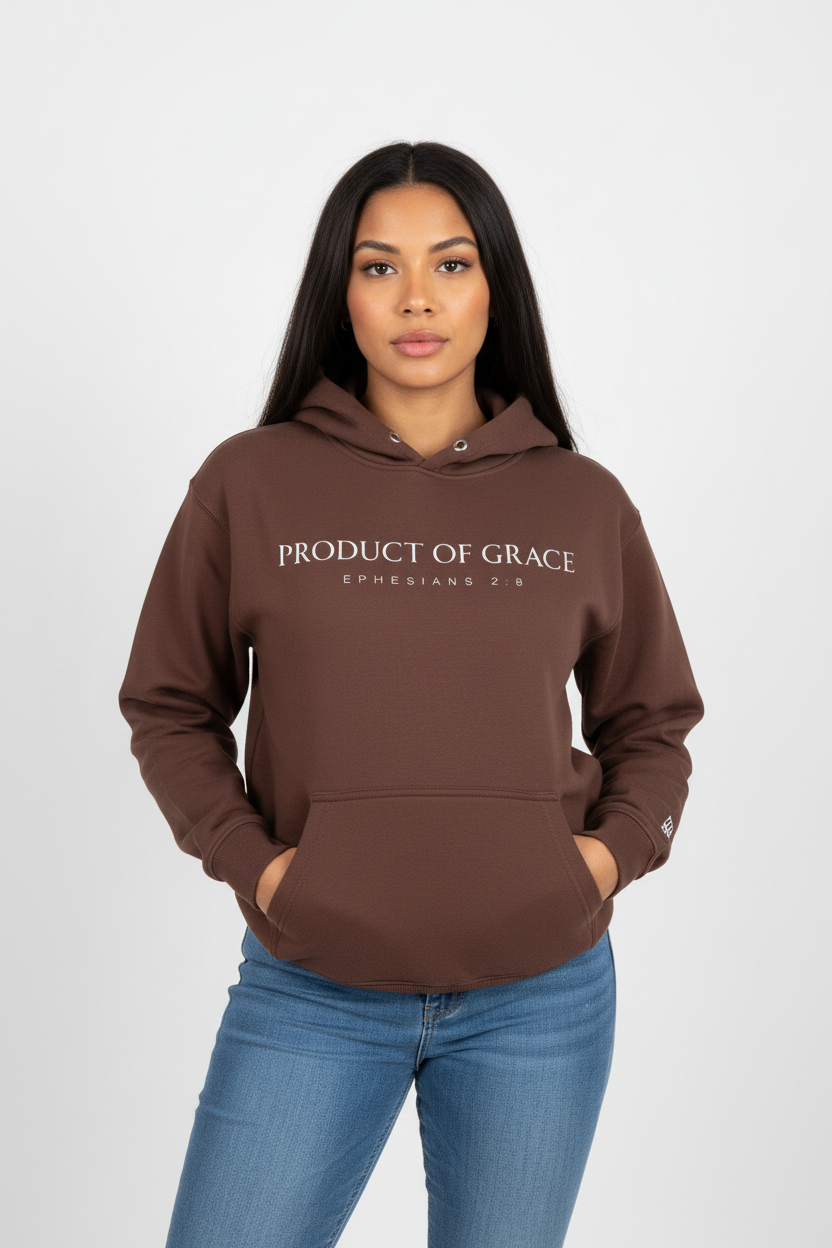 Product of Grace | Oversize Fleeced Hoodie