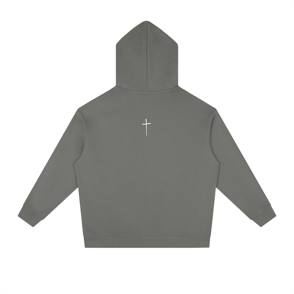 The Cross changed everything | Essential Heavyweight Drop-Shoulder Hoodie