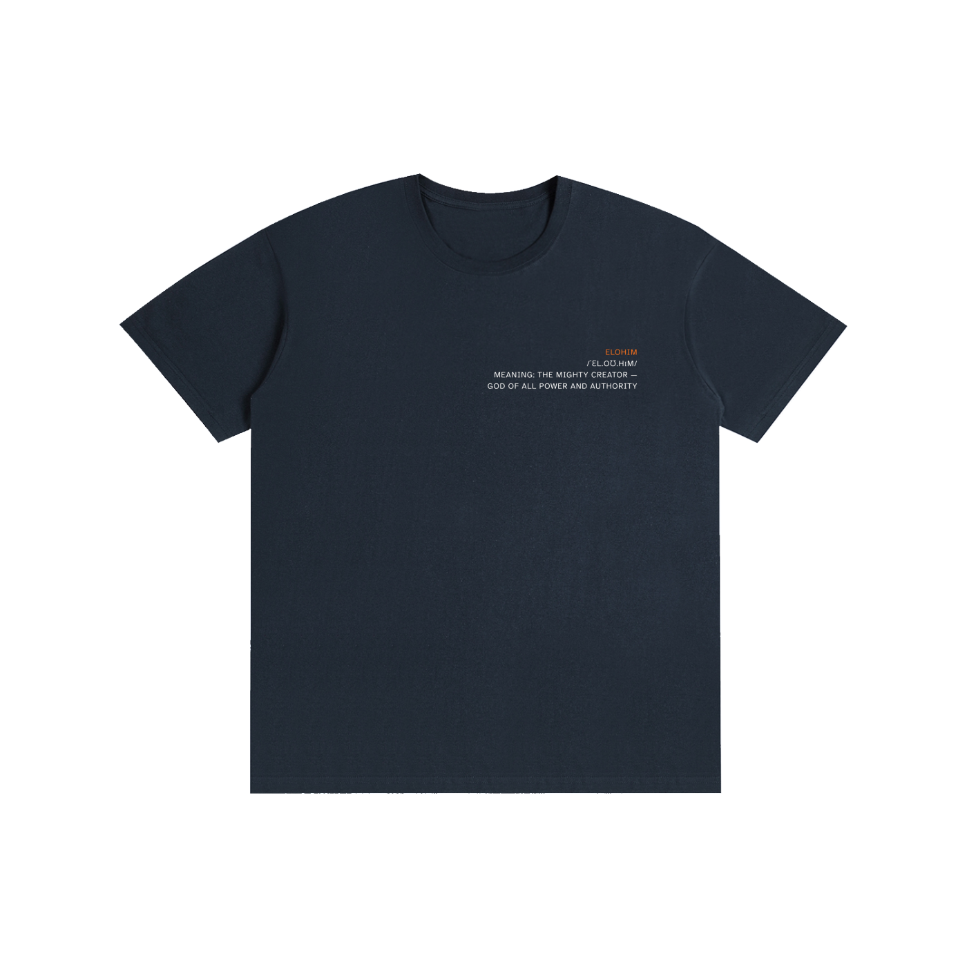 Elohim - Pure Cotton Tshirt