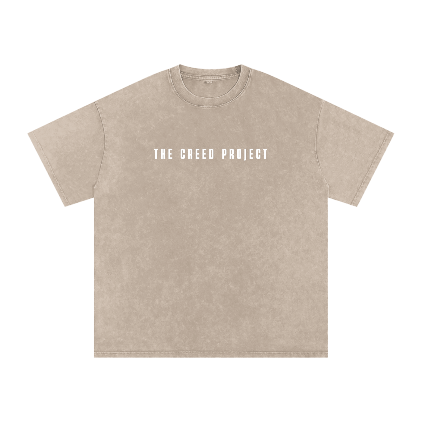 Unashamed | Snow Washed Oversized Cotton T-Shirt