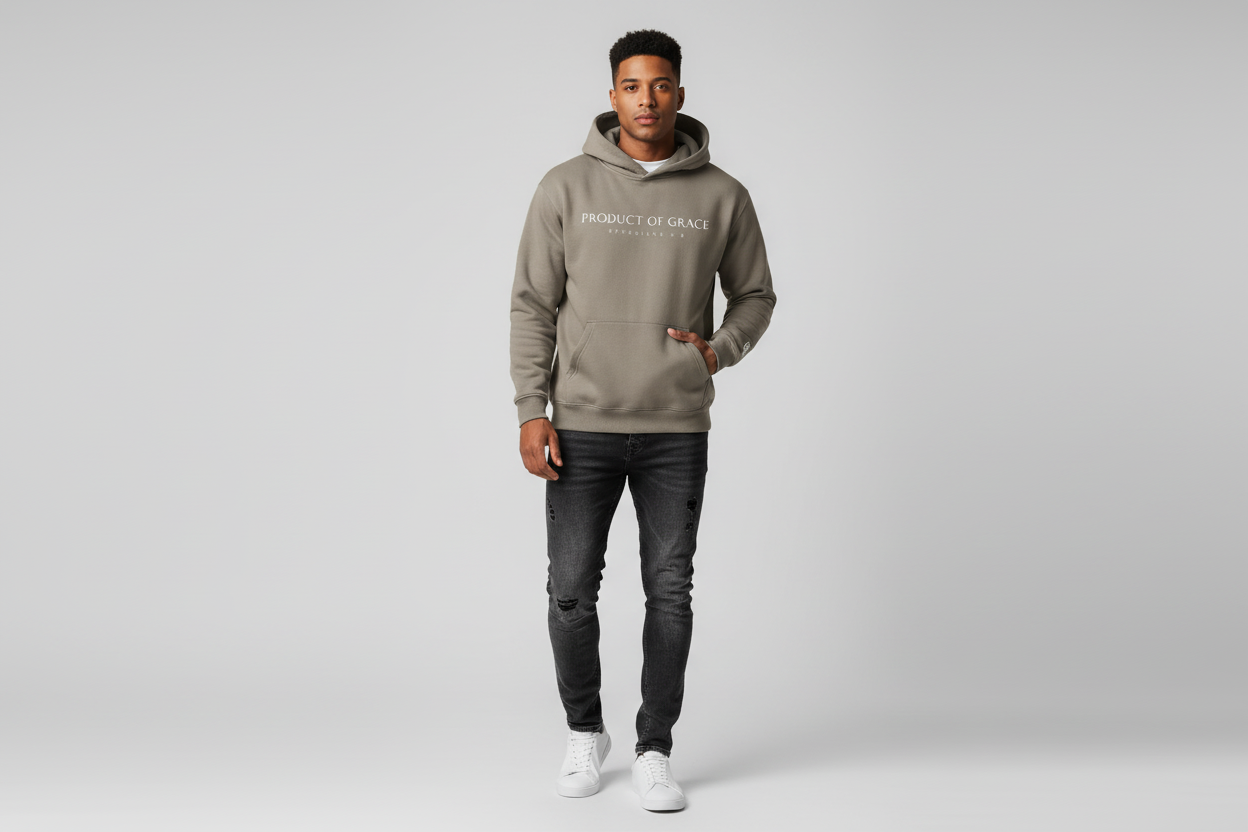 Product of Grace | Oversize Fleeced Hoodie