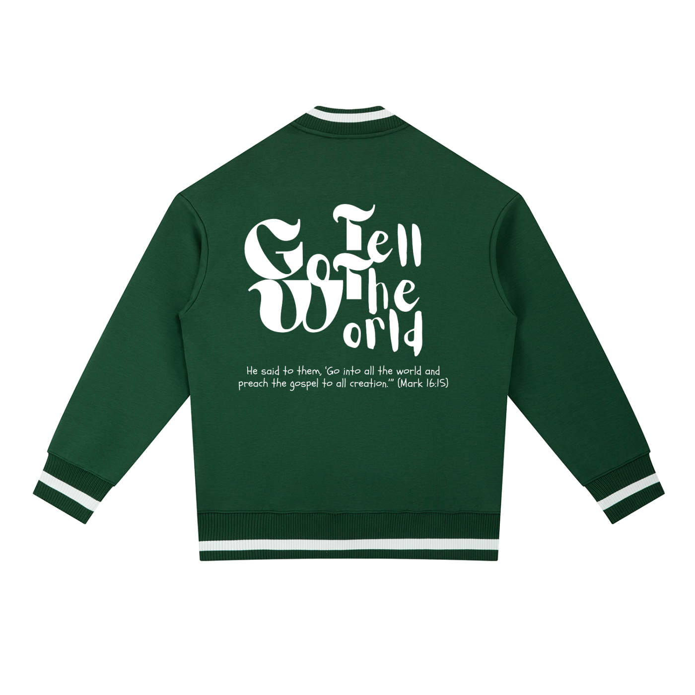 Go Tell The World | Zip Bomber Jacket