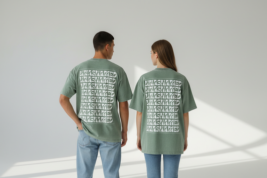 Unashamed | Snow Washed Oversized Cotton T-Shirt