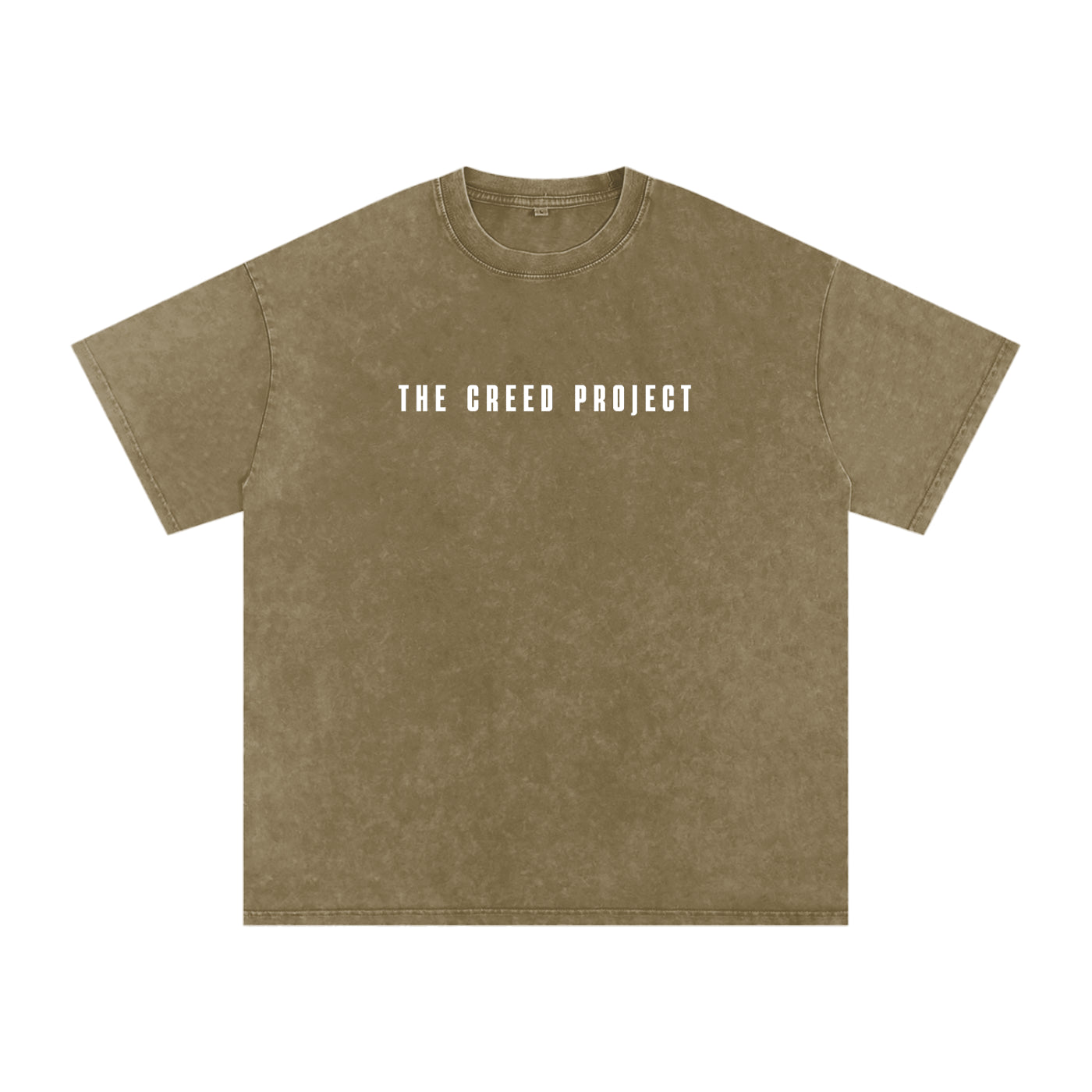 Unashamed | Snow Washed Oversized Cotton T-Shirt