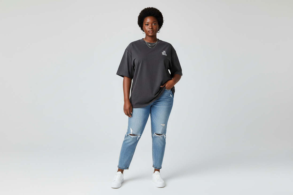 Faith | Vintage Wash Drop Shoulder T-shirt