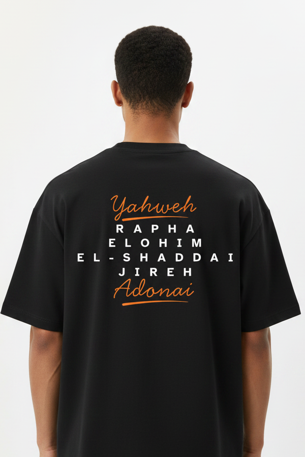 Yahweh, Adonai | Unisex Oversized T-Shirt