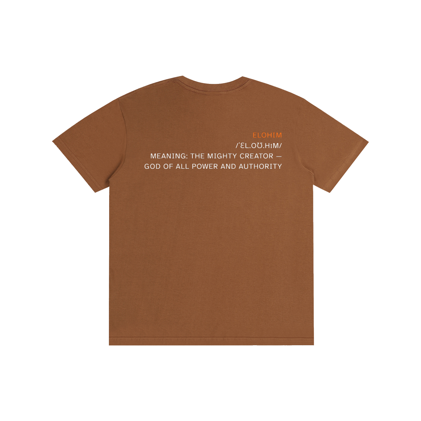 Elohim - Pure Cotton Tshirt