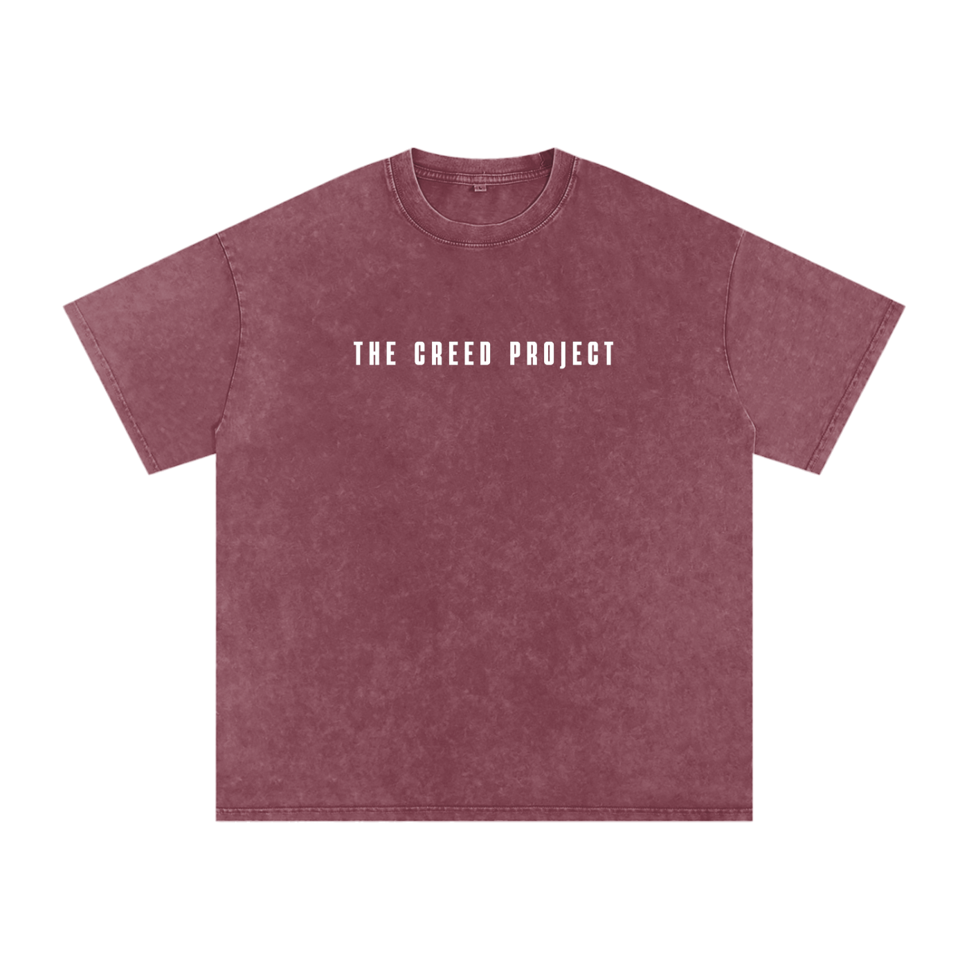 Unashamed | Snow Washed Oversized Cotton T-Shirt