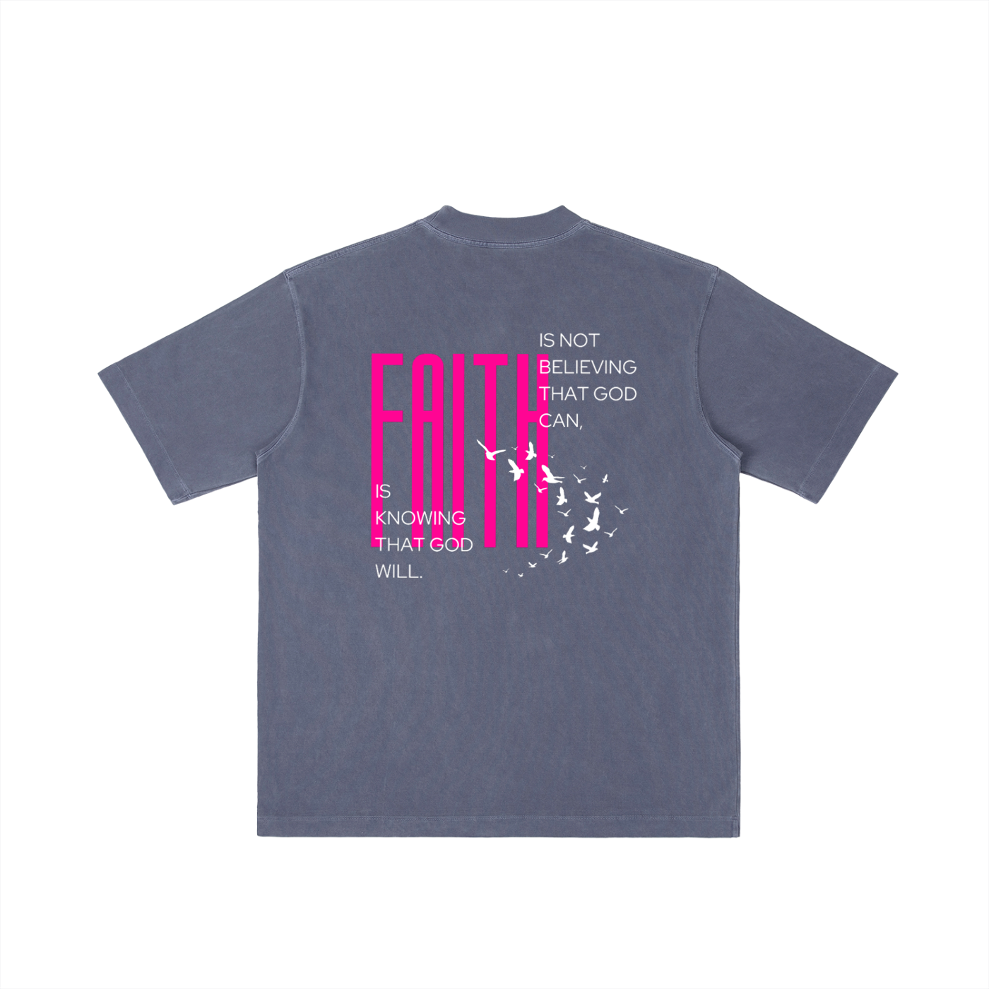 Faith | Vintage Wash Drop Shoulder T-shirt