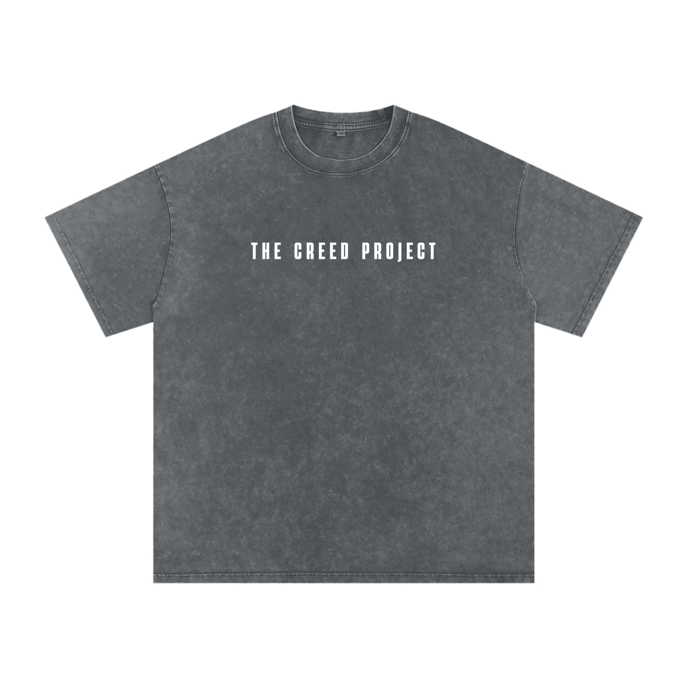 Unashamed | Snow Washed Oversized Cotton T-Shirt