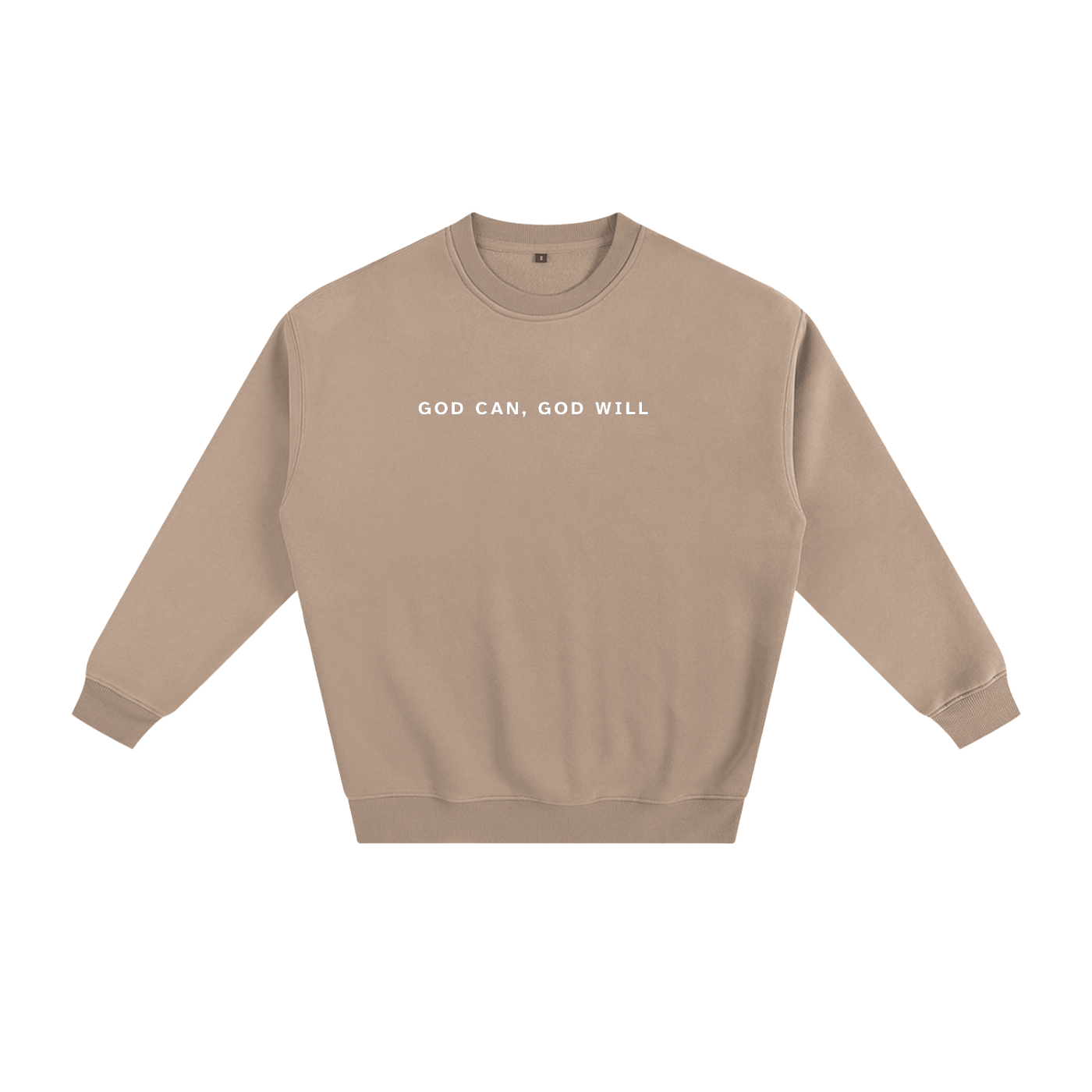 God Can, God will | Comfy Fleeced Sweatshirt