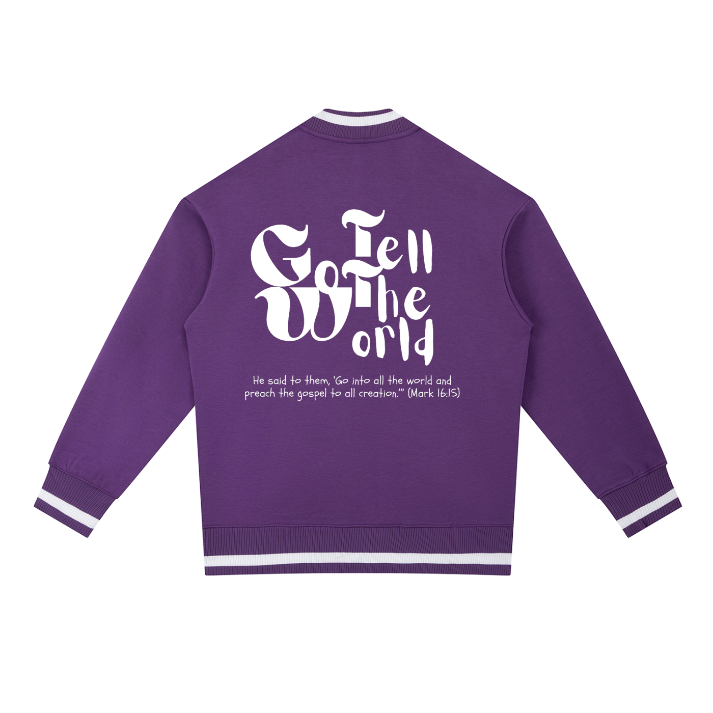 Go Tell The World | Zip Bomber Jacket