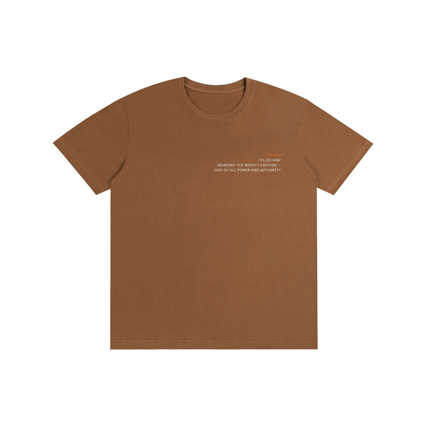 Elohim - Pure Cotton Tshirt