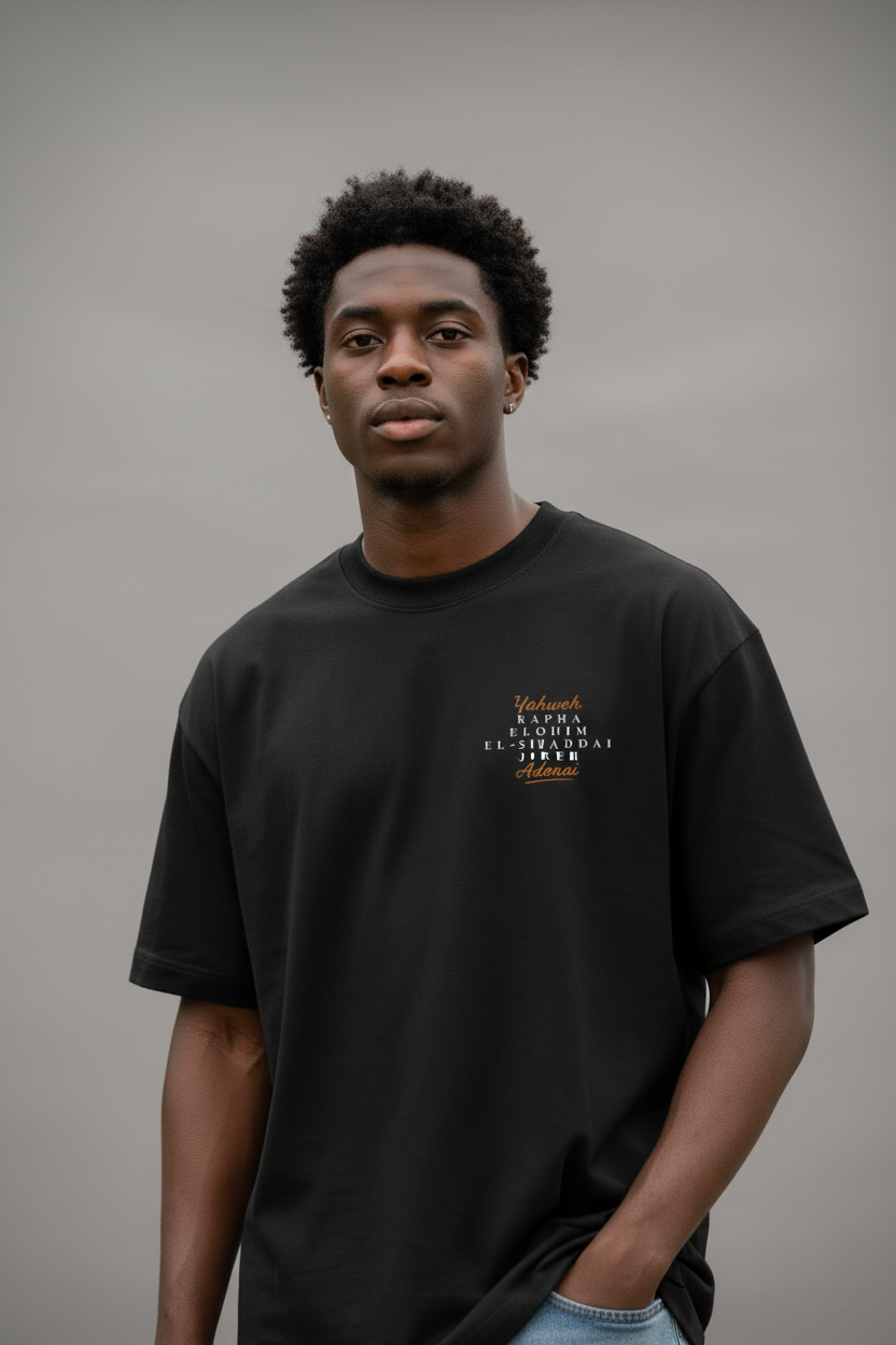 Yahweh, Adonai | Unisex Oversized T-Shirt
