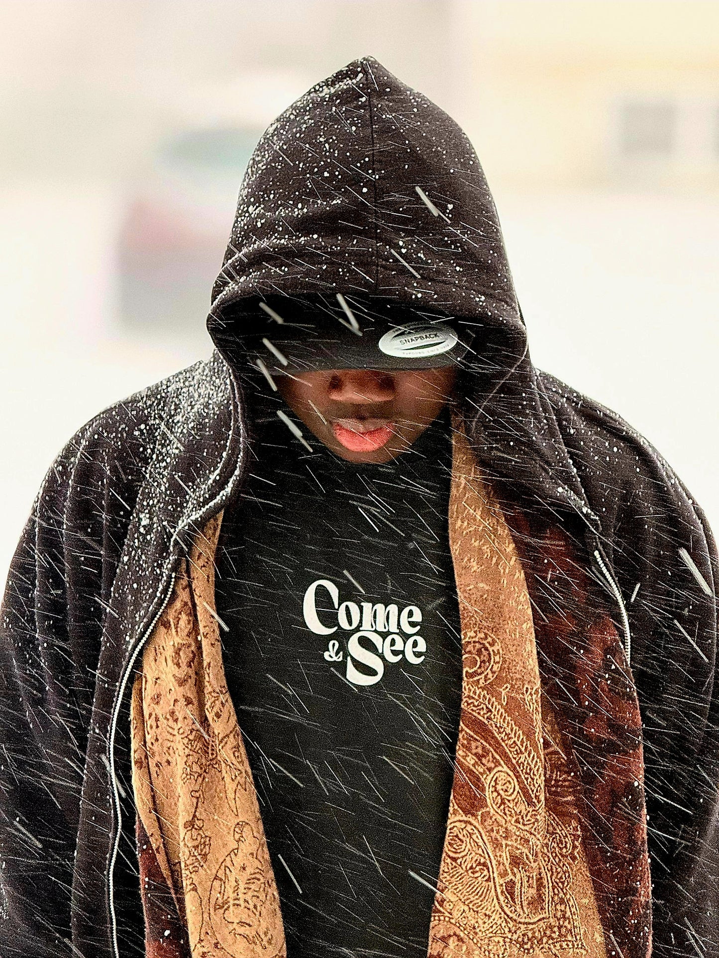 Come & See - John 1:46 | Vintage Washed Oversized Cotton T-Shirt